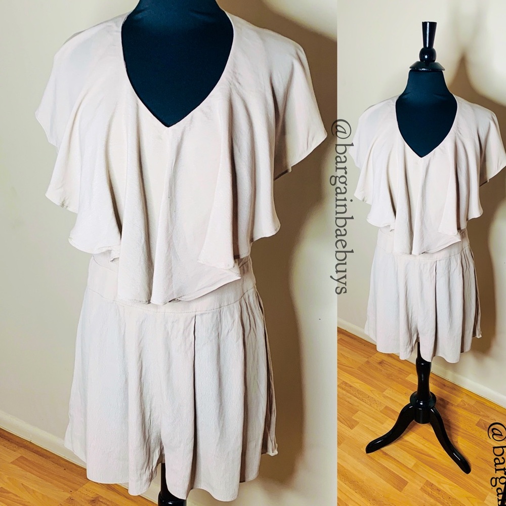 Taupe/Beige Romper